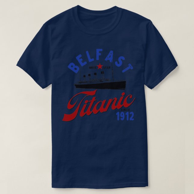 T-shirt Belfast Titanic (Design devant)
