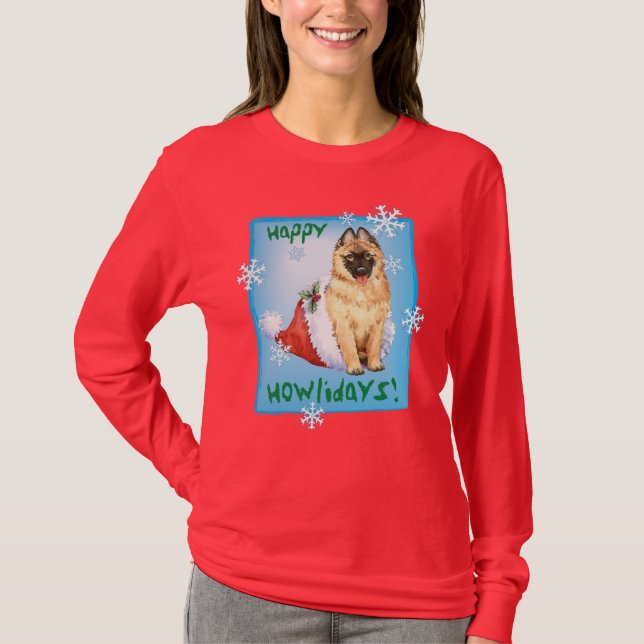 T-shirt Belge heureux Tervuren de Howlidays (Devant)