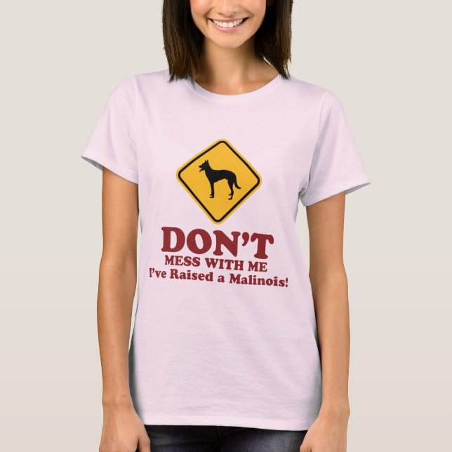 T-shirt Belge Malinois (Devant)