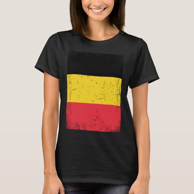 T-shirt Belgian Flag Belgium (Devant)