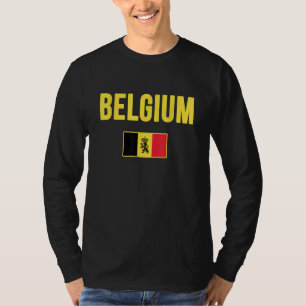 T-shirt Belgique Drapeau Belgie