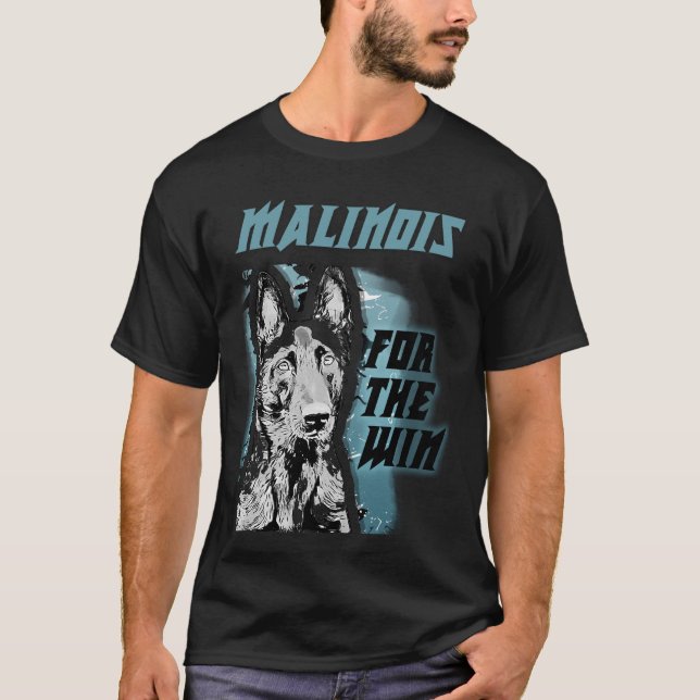 T-shirt Belgique Malinois Pour la victoire ! (Devant)
