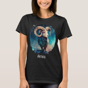 T-shirt Bélier personnalisé Astrologie du zodiaque Bélier
