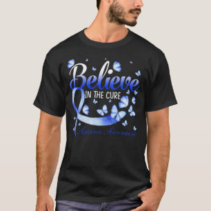 T-shirt Believe In The Cure Apraxia Awareness Butterfly