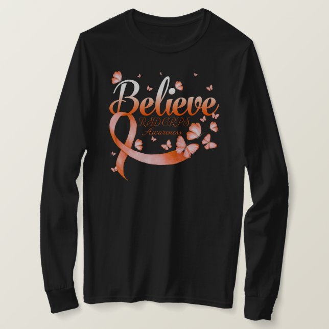 T-shirt Believe RSD CRPS Butterfly (Design devant)