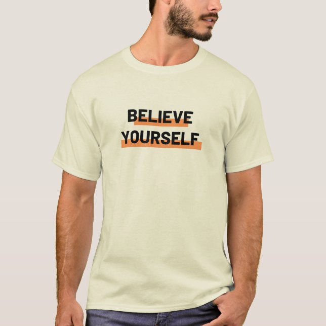 T-shirt Believe Yourself (Devant)