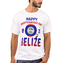 Bélize 43e anniversaire de l'indépendance Drapeau