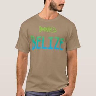T-shirt Belize Fish Skeleton Design de plongée