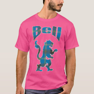 T-shirt Bell Clan Kilt Tartan Lion Namesake Scottish