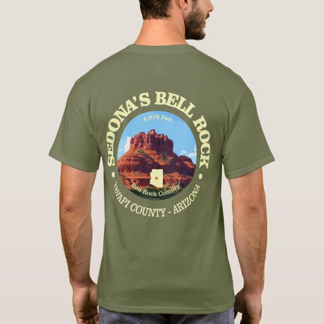 T-shirt Bell Rock Sedona (rd) (Dos)