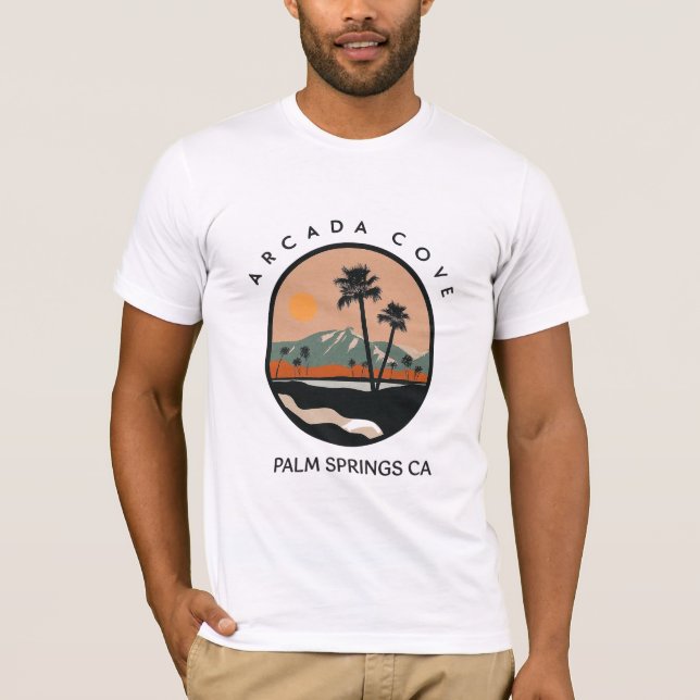 T-shirt Bella+Canvas à manches courtes pour hommes (Devant)