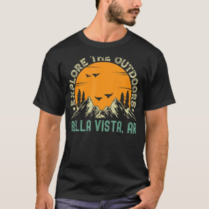T-shirt Bella Vista Arkansas Explorez L'Extérieur