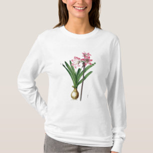 T-shirt Belladone d'amaryllis, de "Les Liliacees", engrav