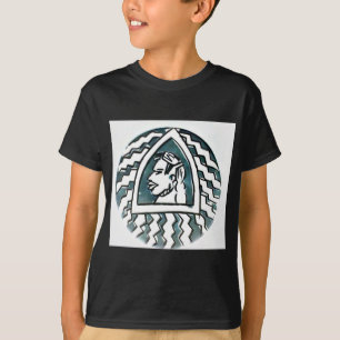 T-shirt Belle Africaine Bongo Massai Portrait Tribal Art