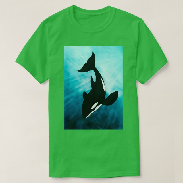 T-SHIRT BELLE BALEINE ORCA KILLER (Design devant)