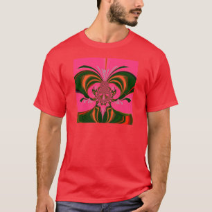 T-shirt Belle belle Africaine Hot rose rouge or vert