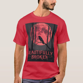 T-shirt Belle Broken - Grotte de lune de sang