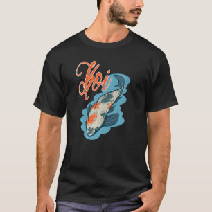 T-shirt Belle carpe koi nage ses ronds Premium