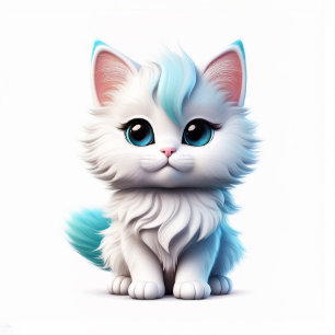 T-Shirt Belle conception de chat mignon pour imprimer 6500