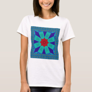 T-shirt Belle couleur de design féminin égyptienne Extraor