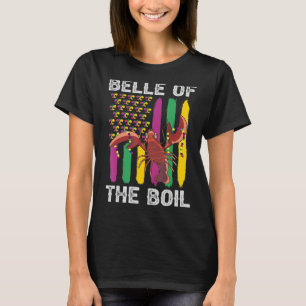 T-shirt Belle De L'Écuve Mardi Gras American Fla