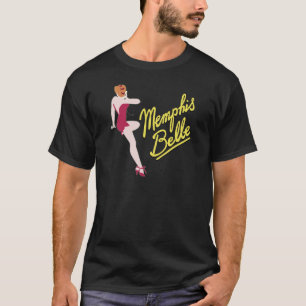 T-shirt Belle de Memphis de forteresse du vol B-17