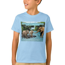 Belle Écriture Eléphante Luc 6:31