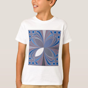 T-shirt Belle étonnante Papillon bleu doux couleurs Art