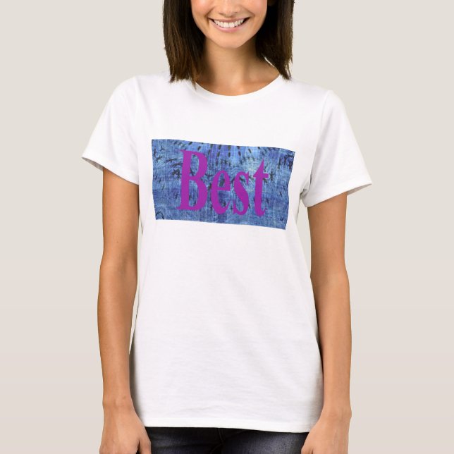 T-shirt Belle Extraordinaire Design moderne Denim : Dimanc (Devant)