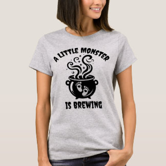 T-shirt belle Faire-part de grossesse Halloween