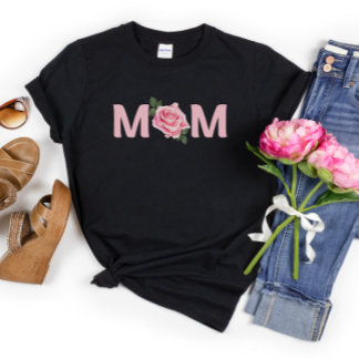 T-shirt Belle fête de la mère de maman Rose