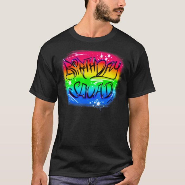 T-shirt Belle Filles Anniversaire Fête Anniversaire Escoua (Devant)