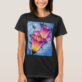 T-shirt Belle Fleur et Papillon