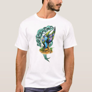 T-shirt Belle Forêt Celtique Colorée Faery