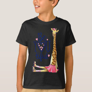 T-shirt Belle Girafe _ Inspirez Soyez Vous Girafe Animal