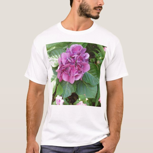 T-shirt Belle Hydrangée (Devant)