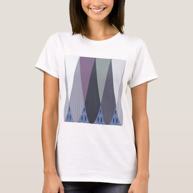 T-shirt Belle impression Extraordinaire Chevron Design Art (Devant)