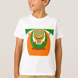 T-shirt Belle Inde couleurs drapeau national Hakuna Matata