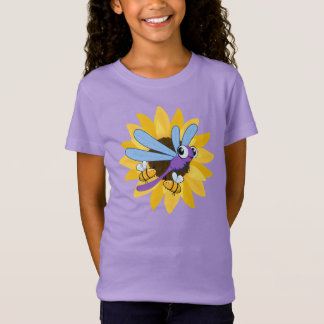 T-Shirt Belle libellule et abeilles