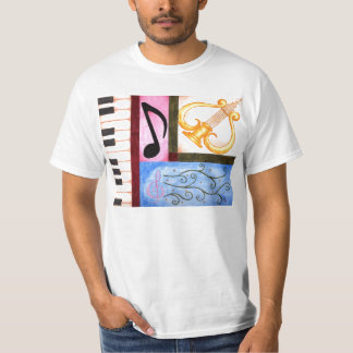 T-shirt Belle musique