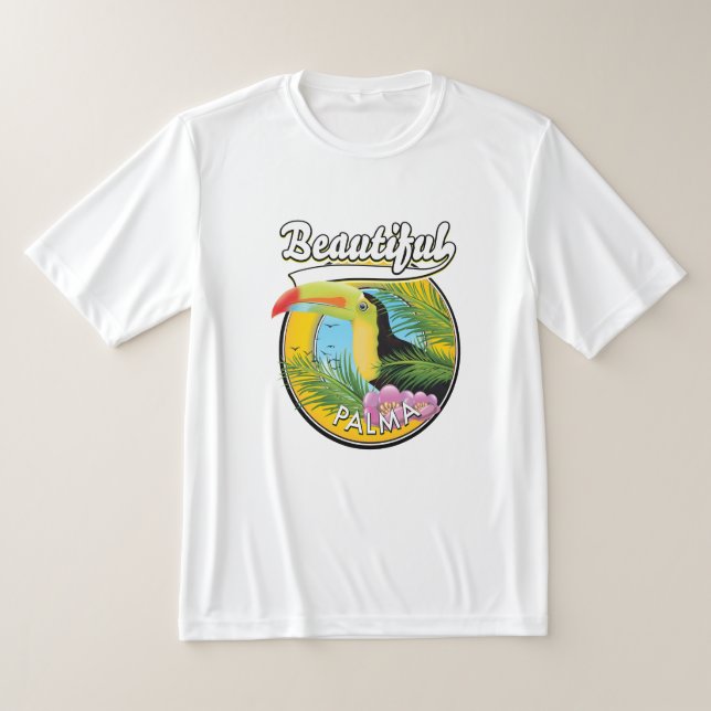 T-shirt Belle Palma, logo toucan (Poser)