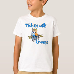 T-shirt Belle pêche avec Gramps