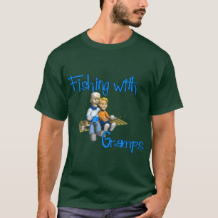 T-shirt Belle pêche avec Gramps
