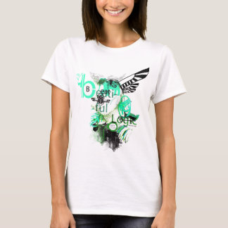 T-shirt Belle pièce en t peinte par | de logique