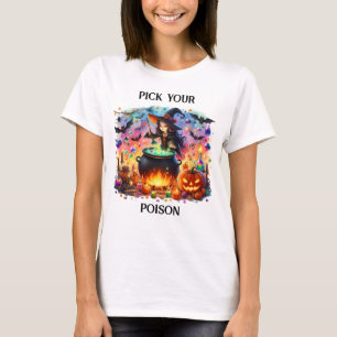 T-shirt Belle Sorcière Stirring Cauldron
