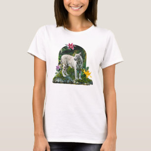 T-shirt Belle Tigre Blanche