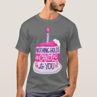 T-shirt Belle tranche de gâteau d'anniversaire