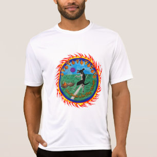 T-shirt Belles Personnes Qui Jouent Ultimate, Fire Edition