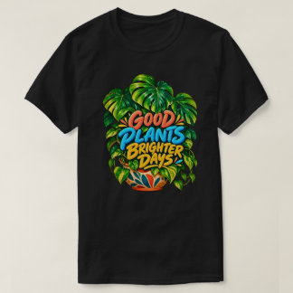 T-shirt Belles Plantes Jours Plus Radieux Monstera Botaniq