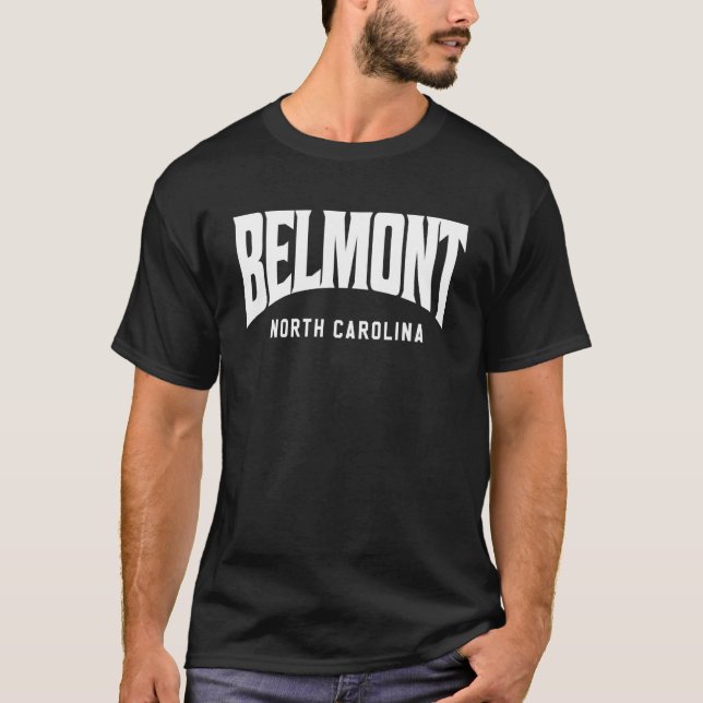 T-shirt Belmont Caroline du Nord (Devant)